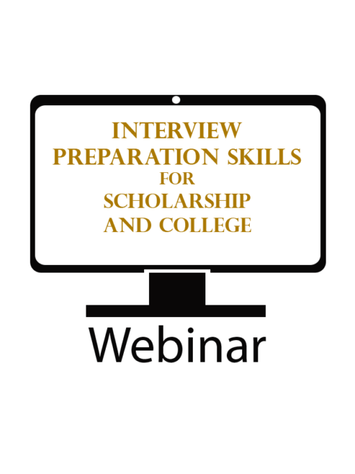 interview preparation skills for scholarships and college