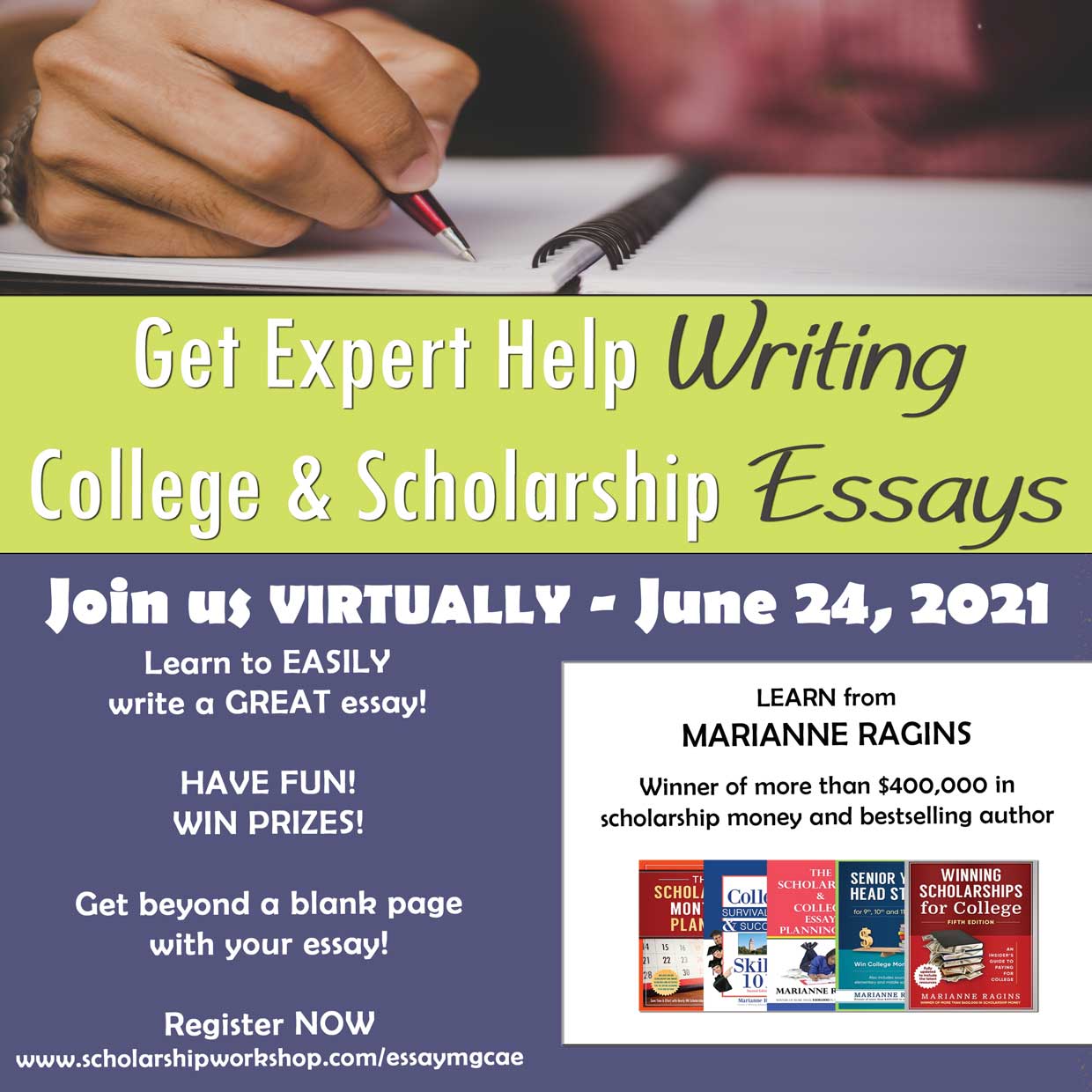 college essay writing boot camp