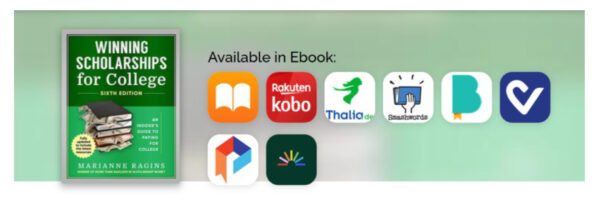 eBooks for Winning Scholarships for College - 6th edition