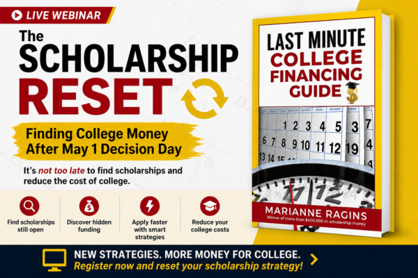 The Scholarship Reset - Find College Money after May 1